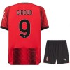 Maglia ufficiale AC Milan Giroud 9 Casa 2023-24 per Bambino